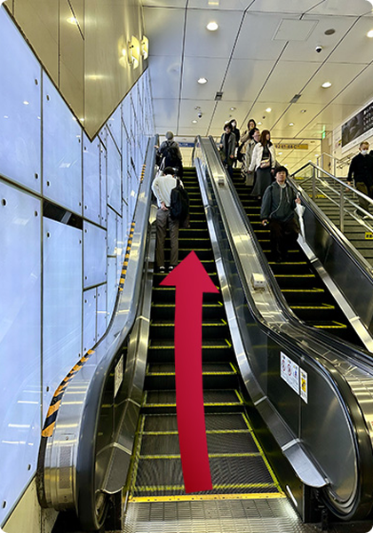 新宿店への道順2